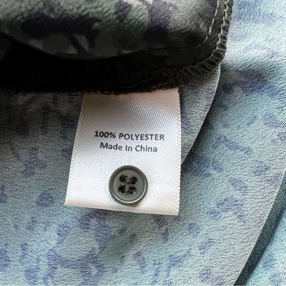 Evereve Allison Joy Camouflage Long Sleeve Top Size Medium - Picture 5 of 5